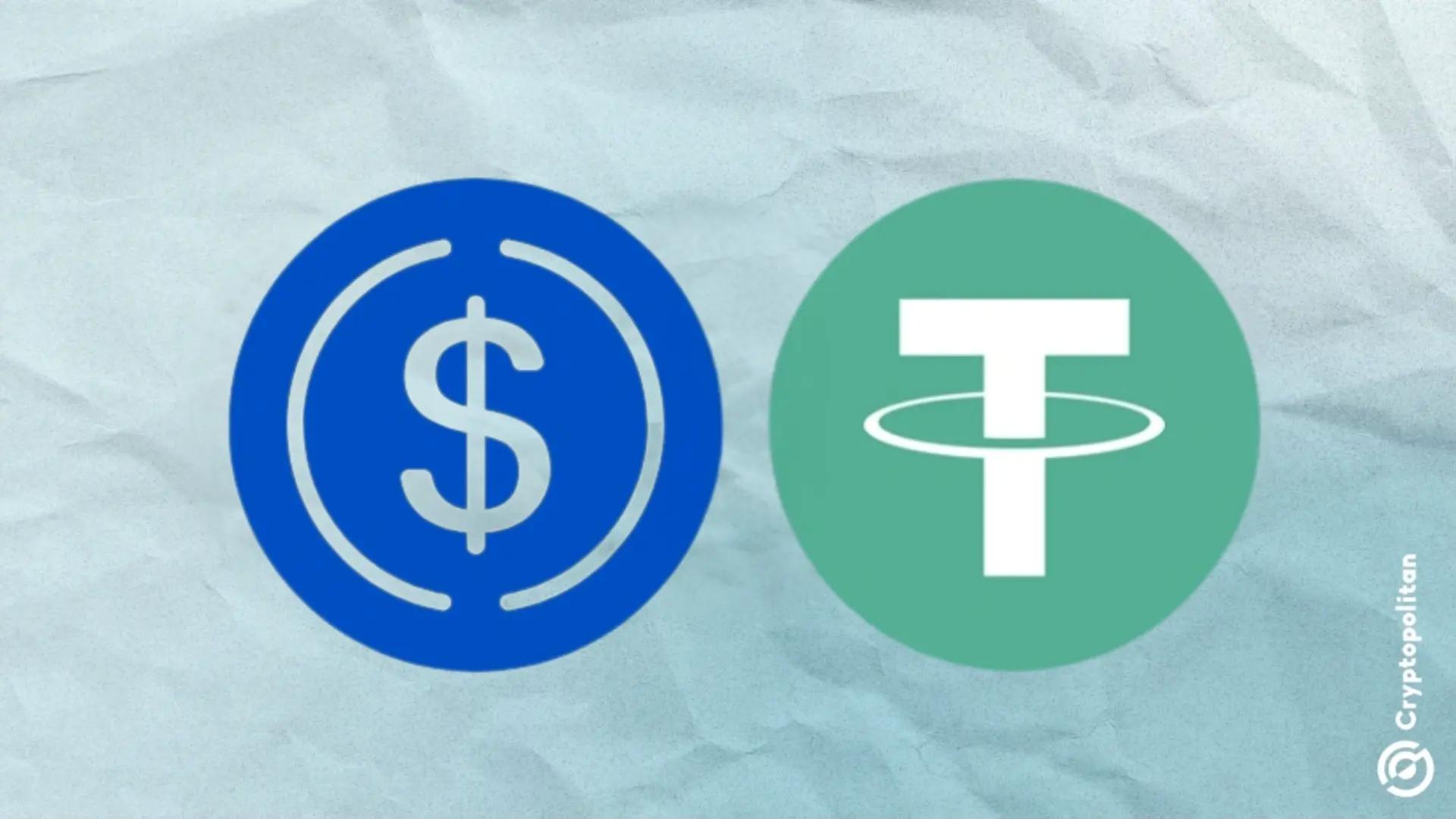 Tether面临着越来越多的竞争对手，不仅仅是Circle