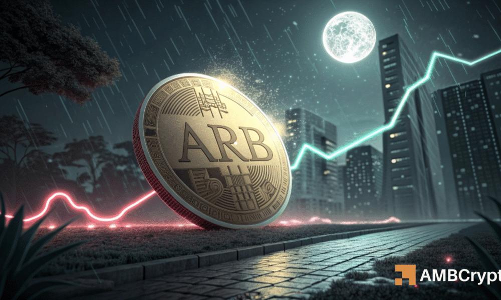 链上活动下降,Arbitrum 暴跌 10% – ARB 是否能保持在 0.48 美元?